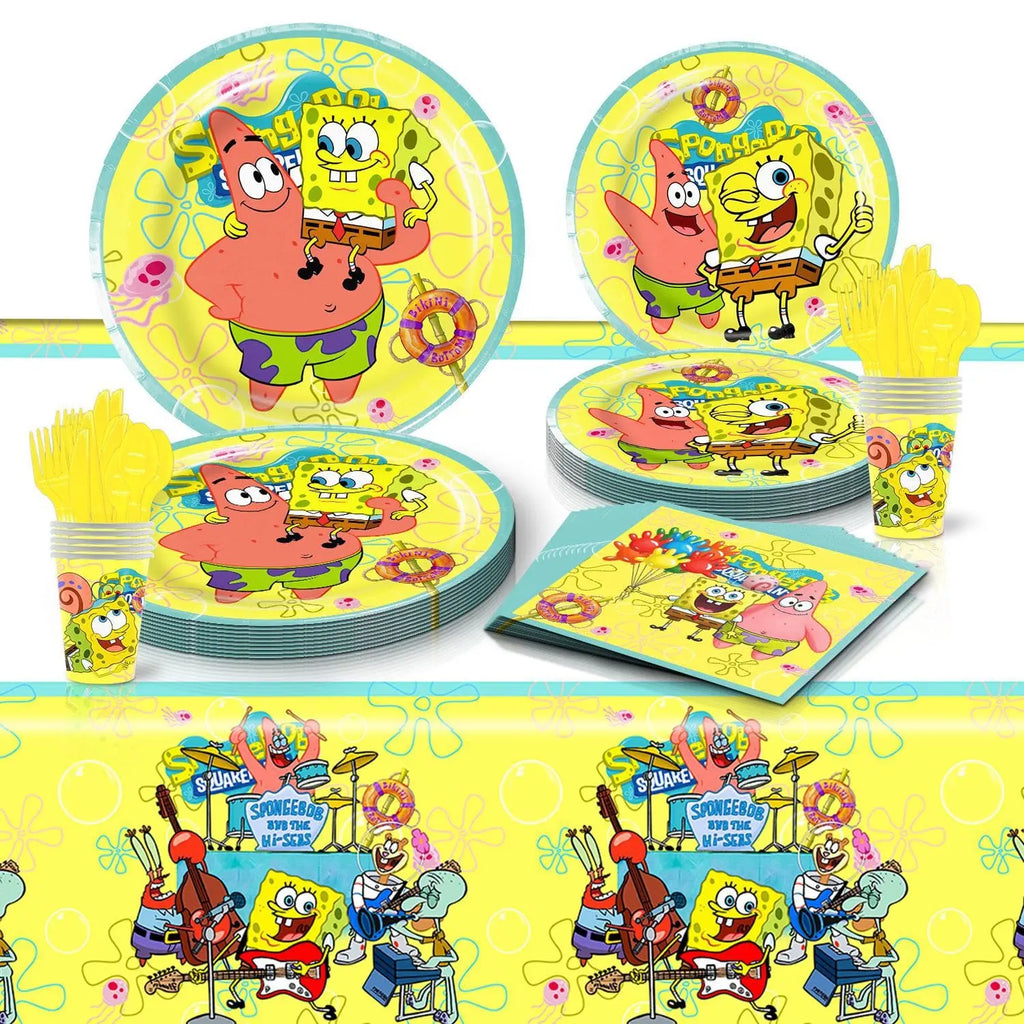 SpongeBob Birthday Party Set