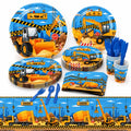 Construction Truck Birthday Party Set