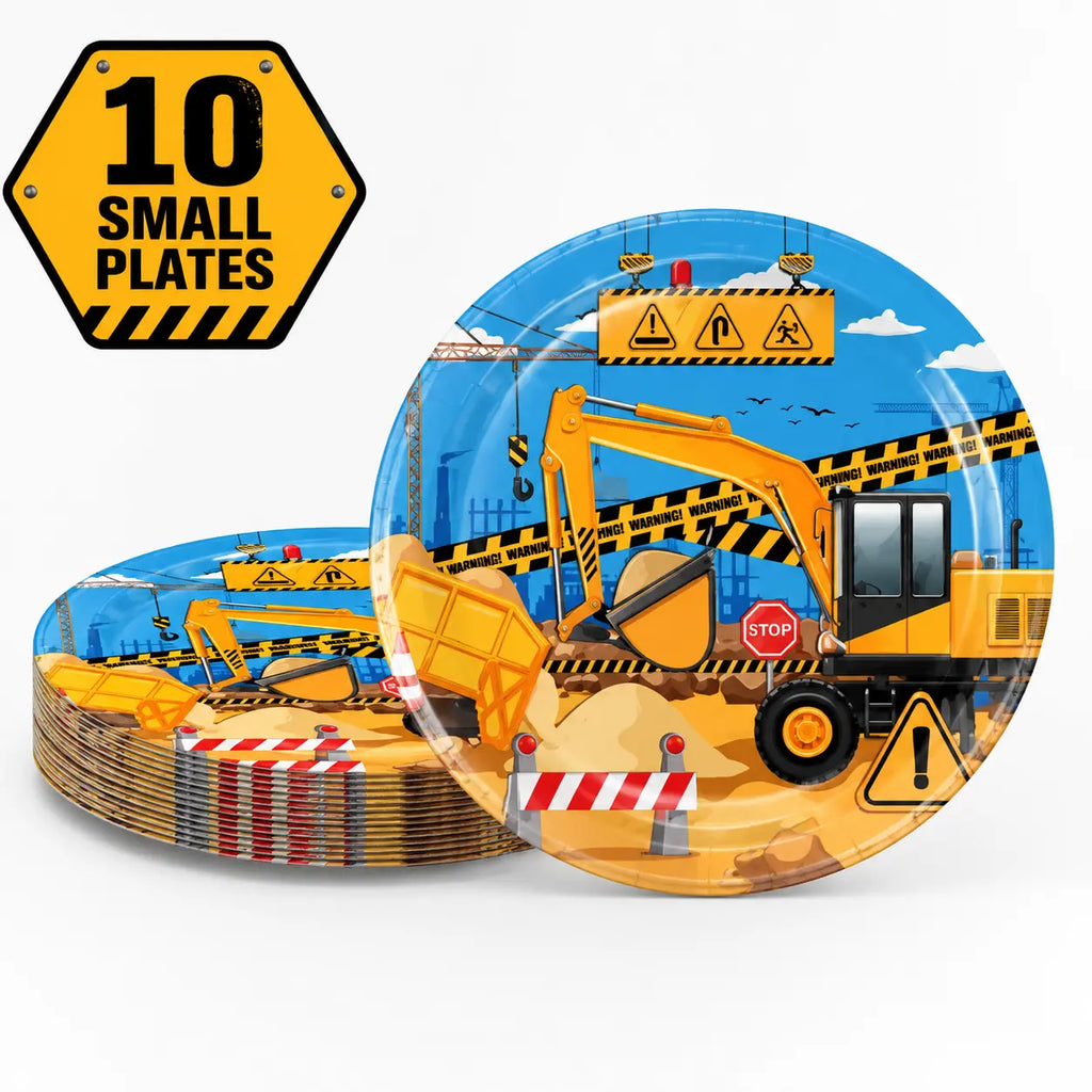 Construction Truck Birthday Party Set