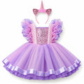 Lavender Unicorn Dress Costume