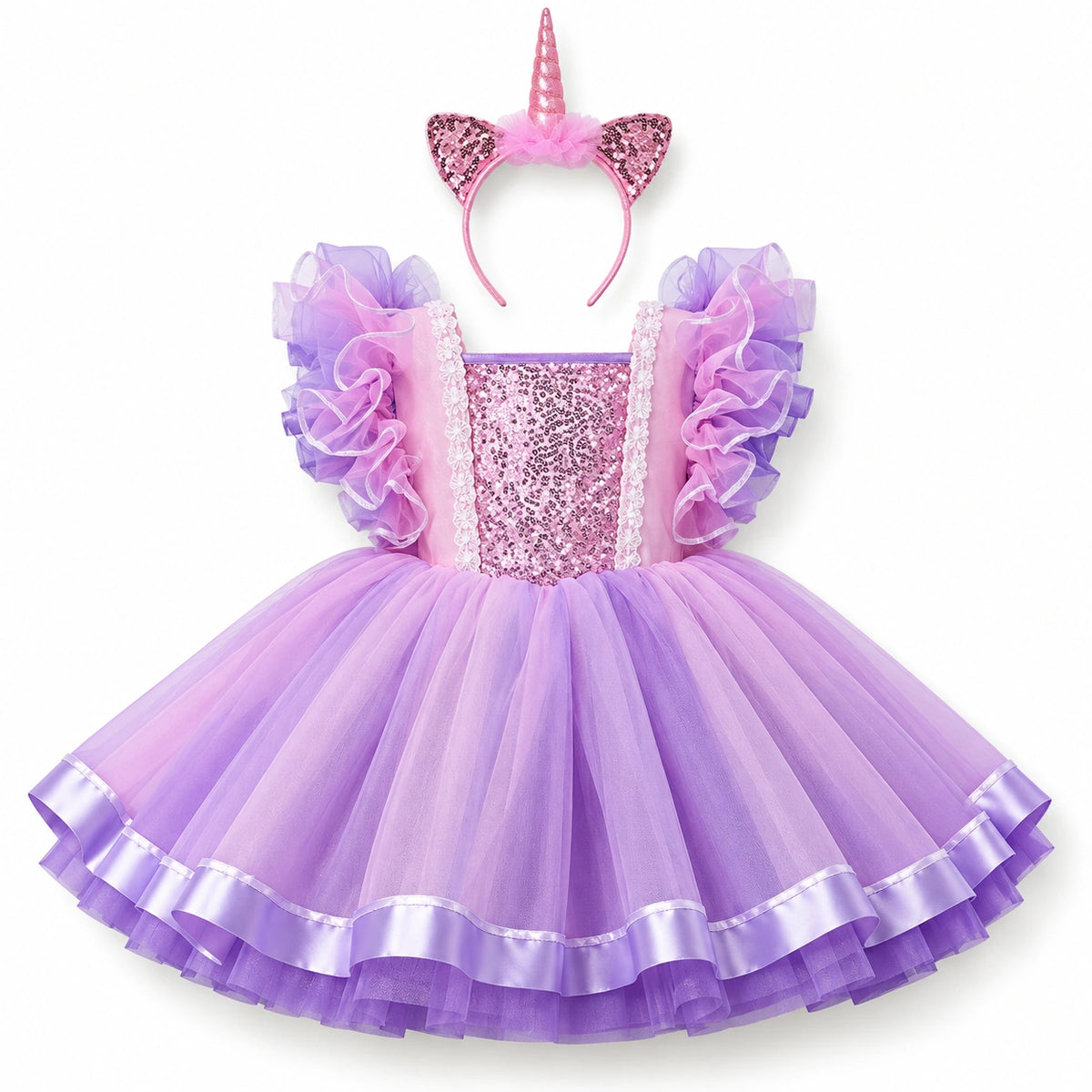 Lavender Unicorn Dress Costume