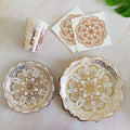 Elegant Gold Mandala Birthday Party Set