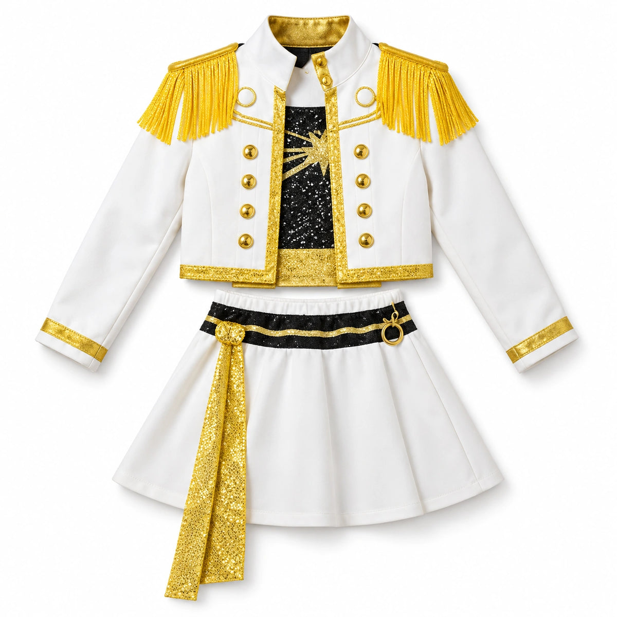 KPop Demon Hunters Costume - White & Gold