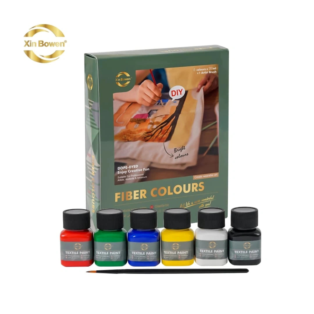 Xin Bowen Fiber Colours DIY Paint Set