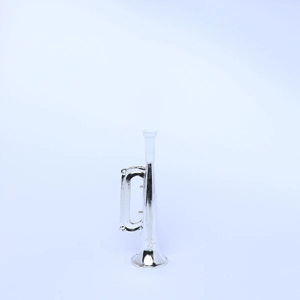 Trumpet Silver- Small Size - made of high quality Hard Plastic