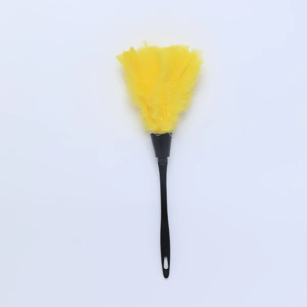 Feather Short Stick for party accessories - Yellow Color