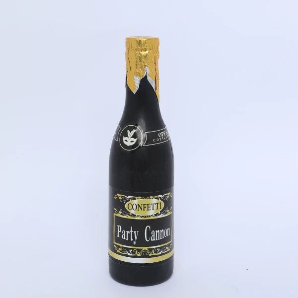 Party Cannon Confetti Champagne Bottle