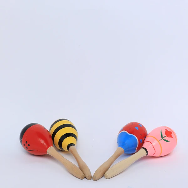 Wood Colorul Maracas - 1 pc