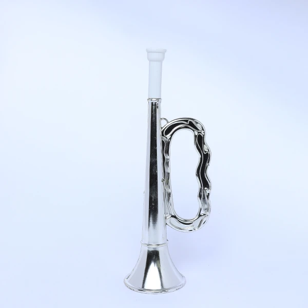 Trumpet Silver- Big Size - made of high quality Hard Plastic