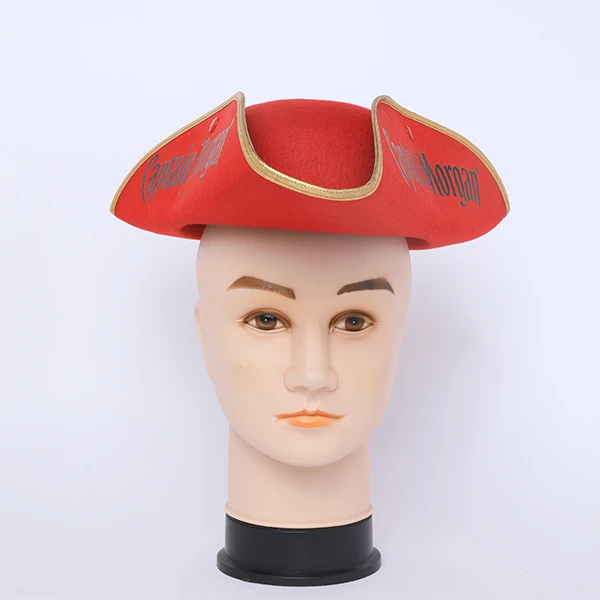 Captain Morgan Red Pirate Hat